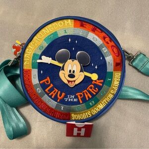 Disney Harvey Mickey Mouse Play in the Park convertible Bag - Blue and Teal